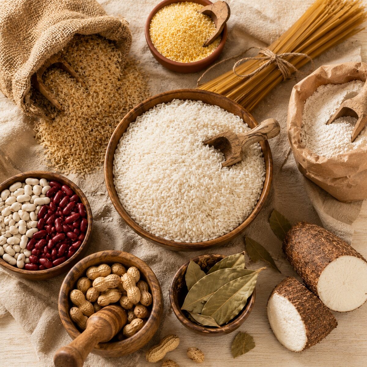 Riz, Pâtes & Féculents