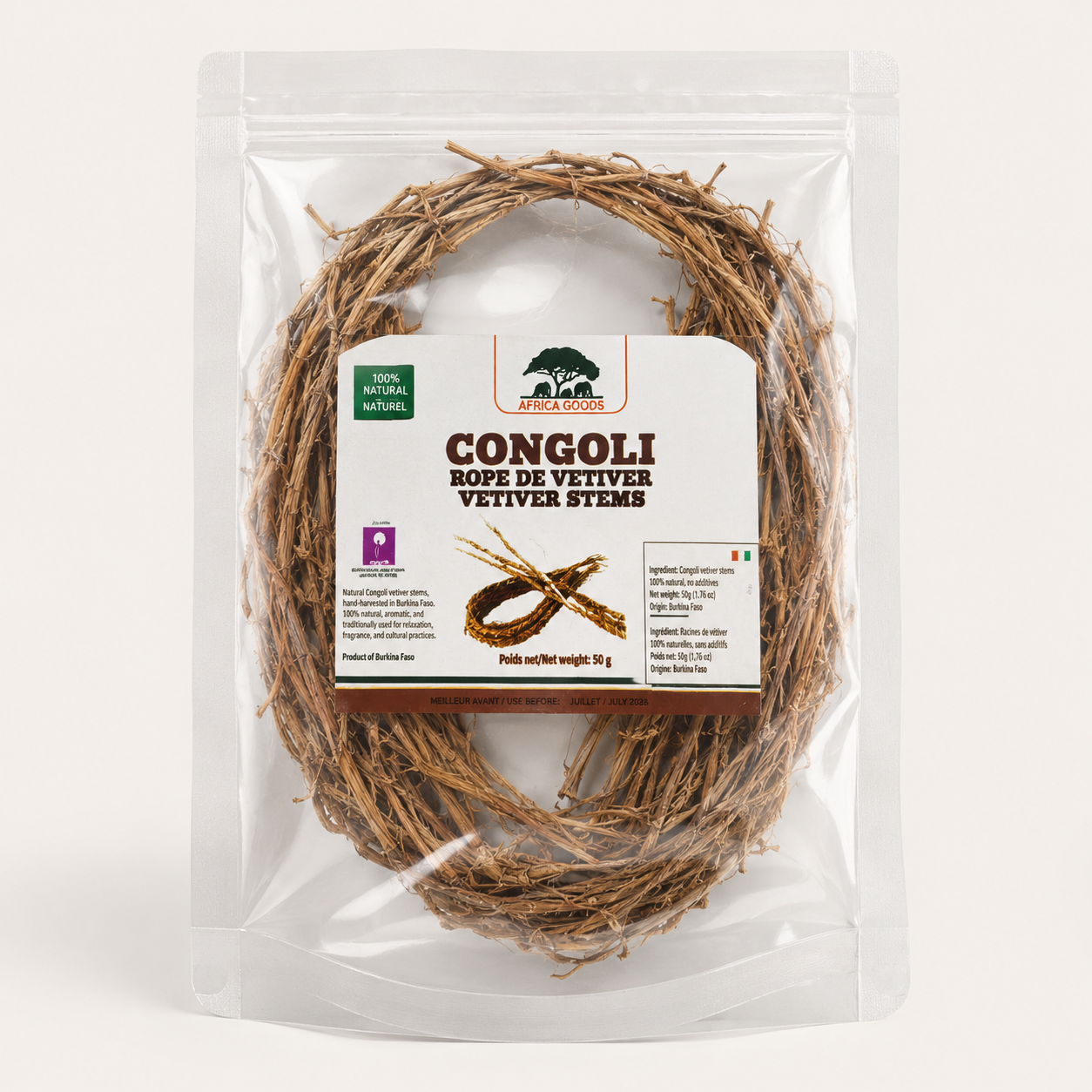 Africa Goods — Gongoli — Tige de vétiver