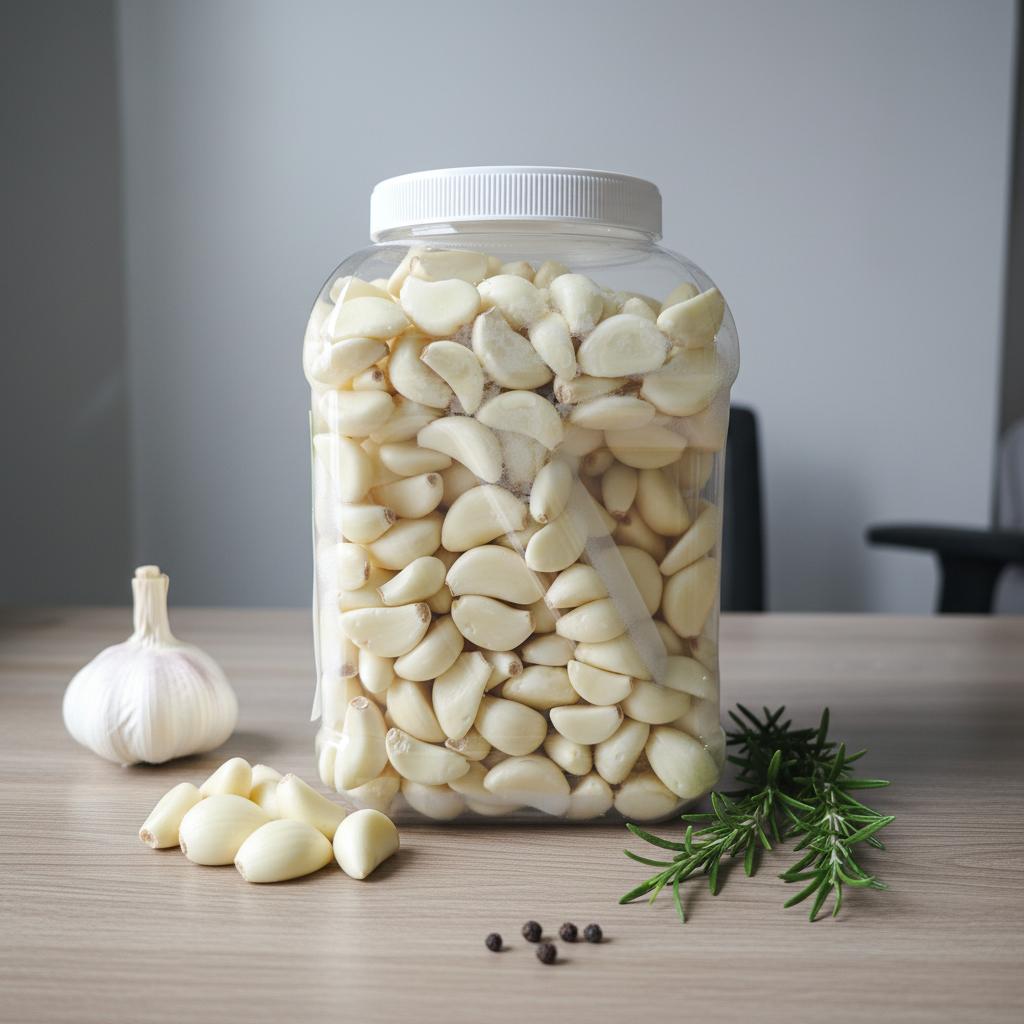 Ail Pelé LT Bros — Pot 5 lb (Réfrigéré)