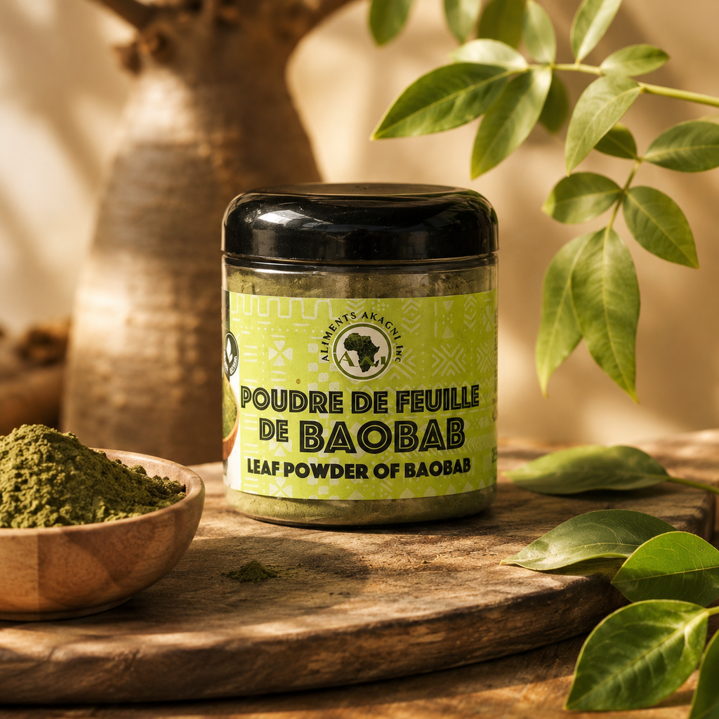 Akagni — Poudre de feuille de baobab