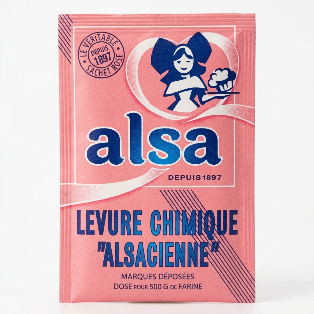 Alsa Levure chimique alsacienne — packshot fond blanc