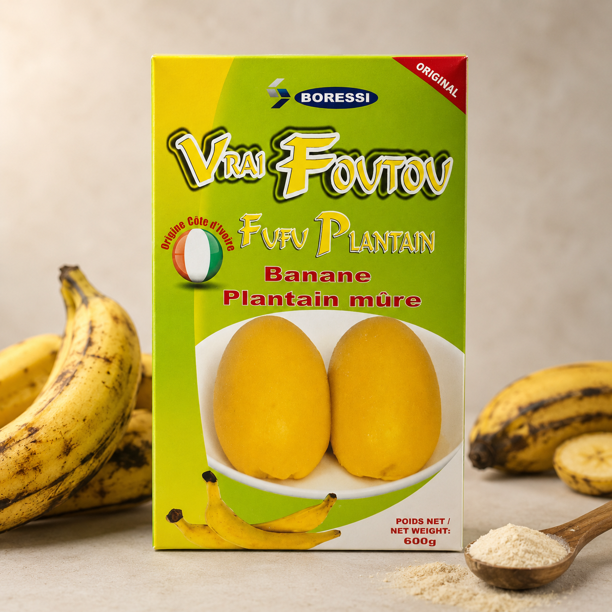 Boressi — Vrai Foutou / Fufu Plantain