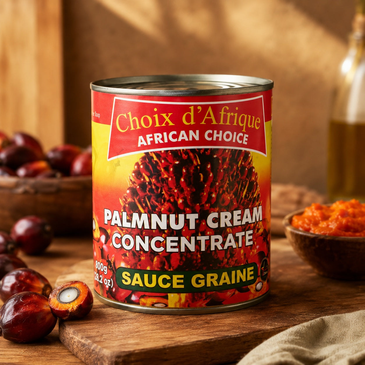CHOIX D'AFRIQUE / AFRICAN CHOICE — Palmnut Cream Concentrate 800 g