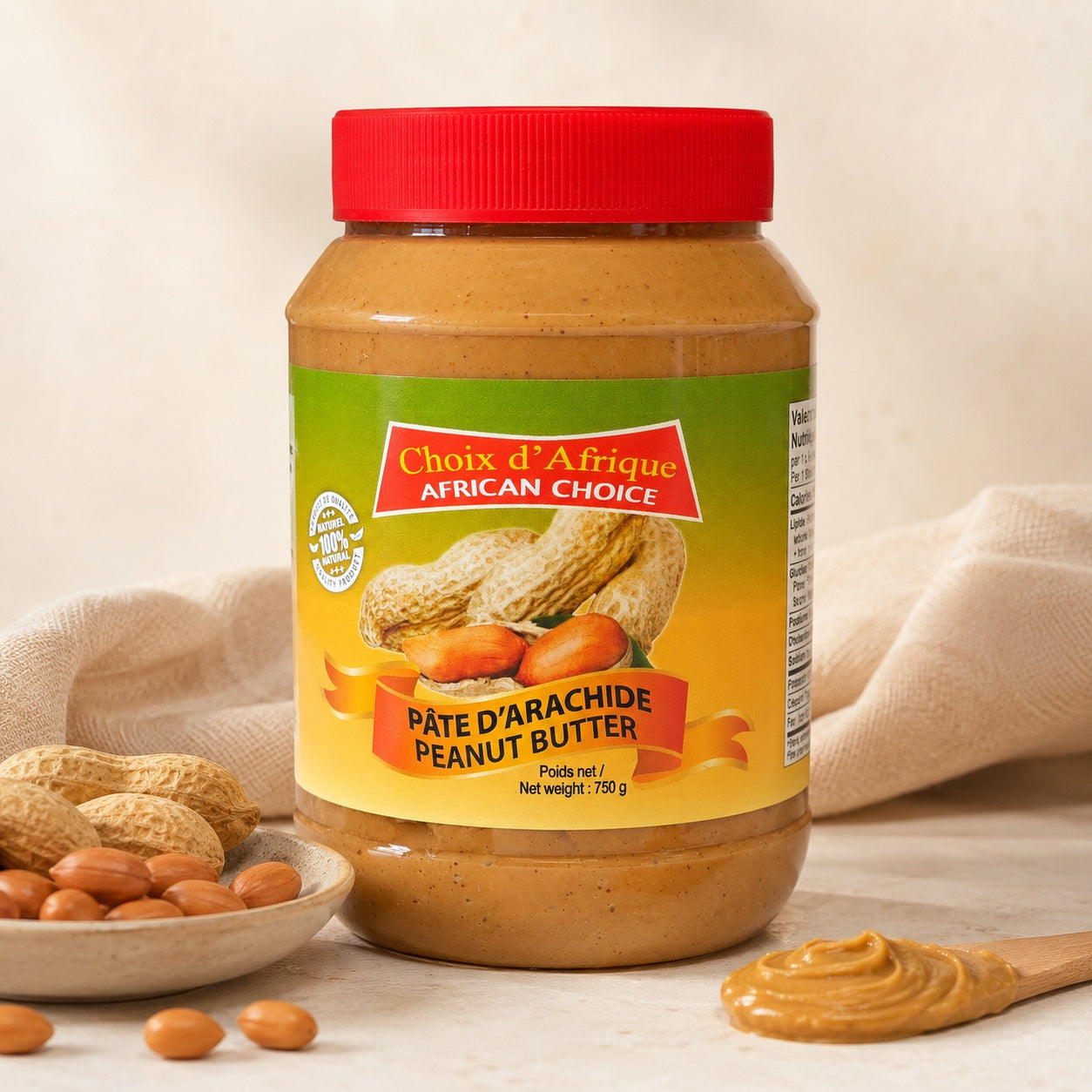 CHOIX D'AFRIQUE / AFRICAN CHOICE — Pâte d'arachide / Peanut Butter