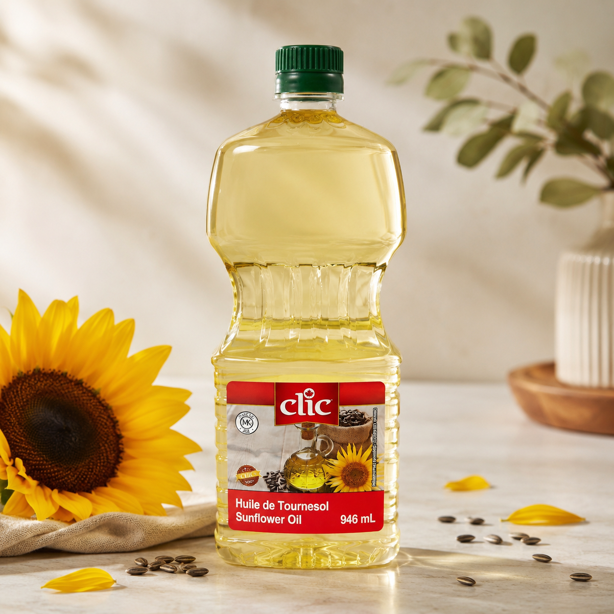 Clic — Huile de tournesol