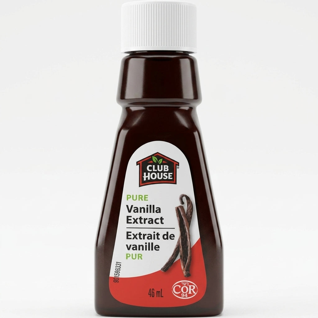 Club House Vanilla Extract 46 mL — packshot fond blanc