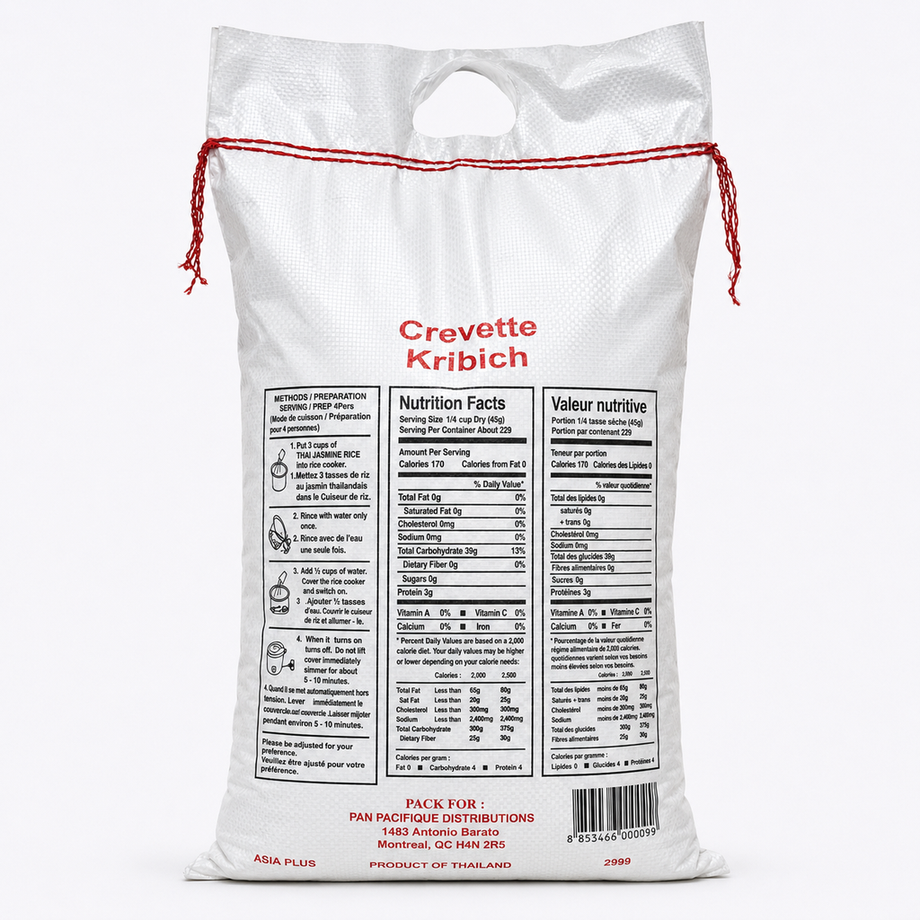 Crevette Kribich — Riz parfumé