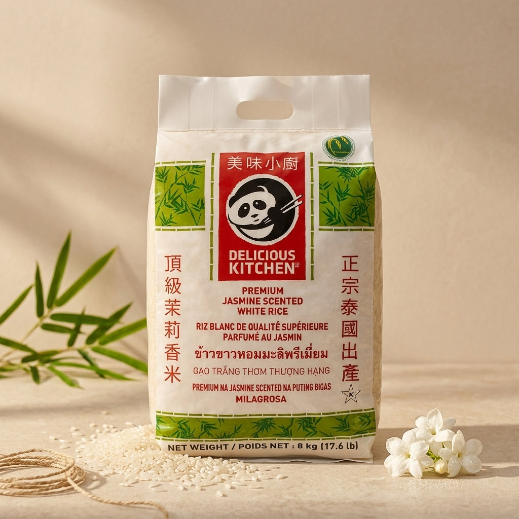 Delicious Kitchen Riz jasmin — mise en scène