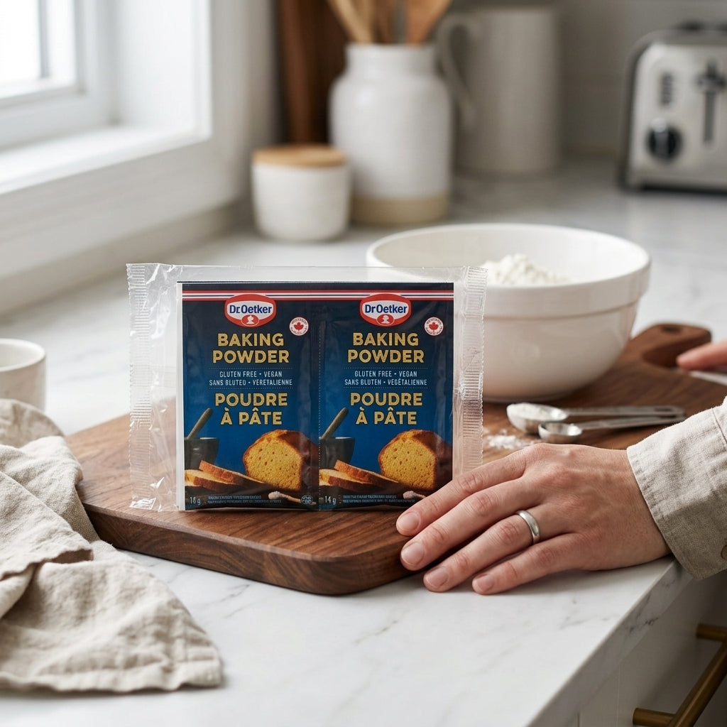 Dr. Oetker Baking Powder — ambiance pâtisserie