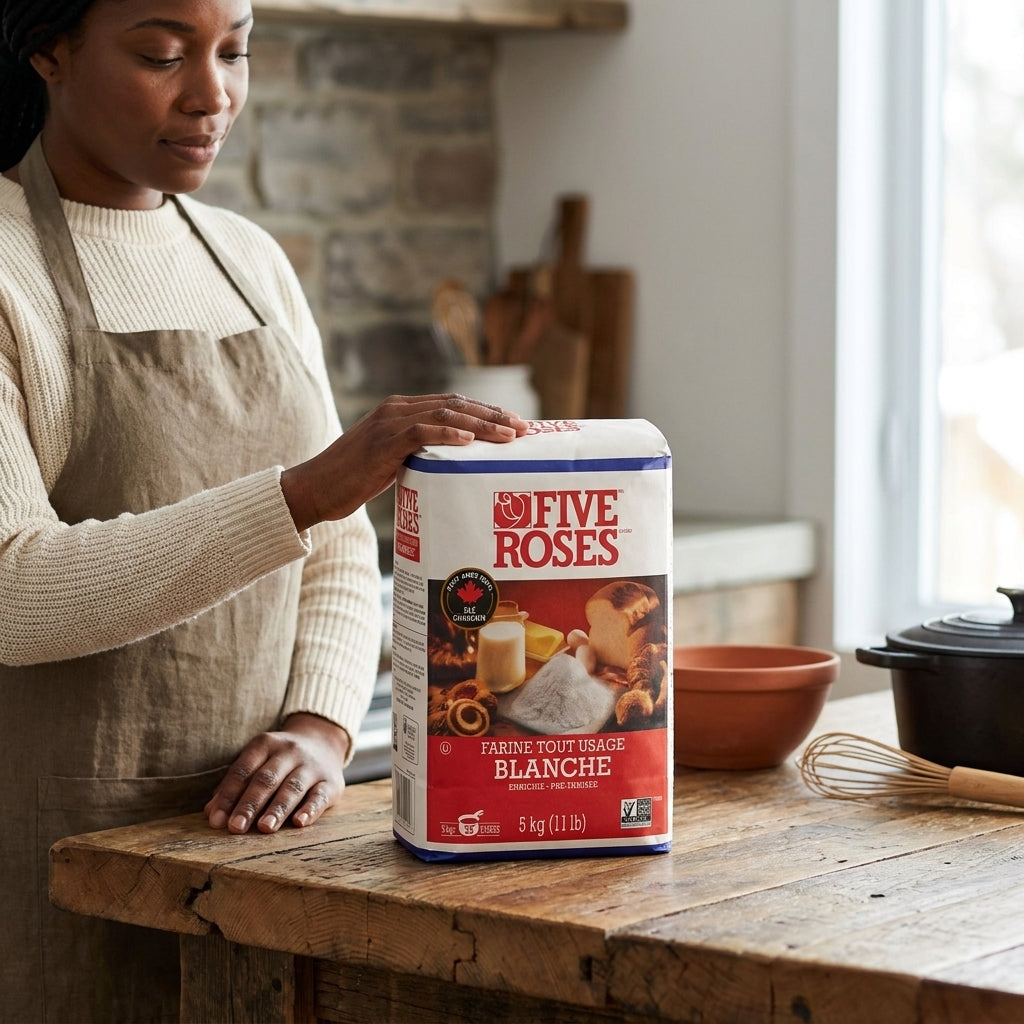 Five Roses Farine — femme en cuisine