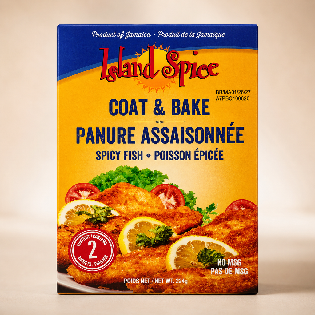 Island Spice Jamaica — Coat & Bake — Spicy Fish