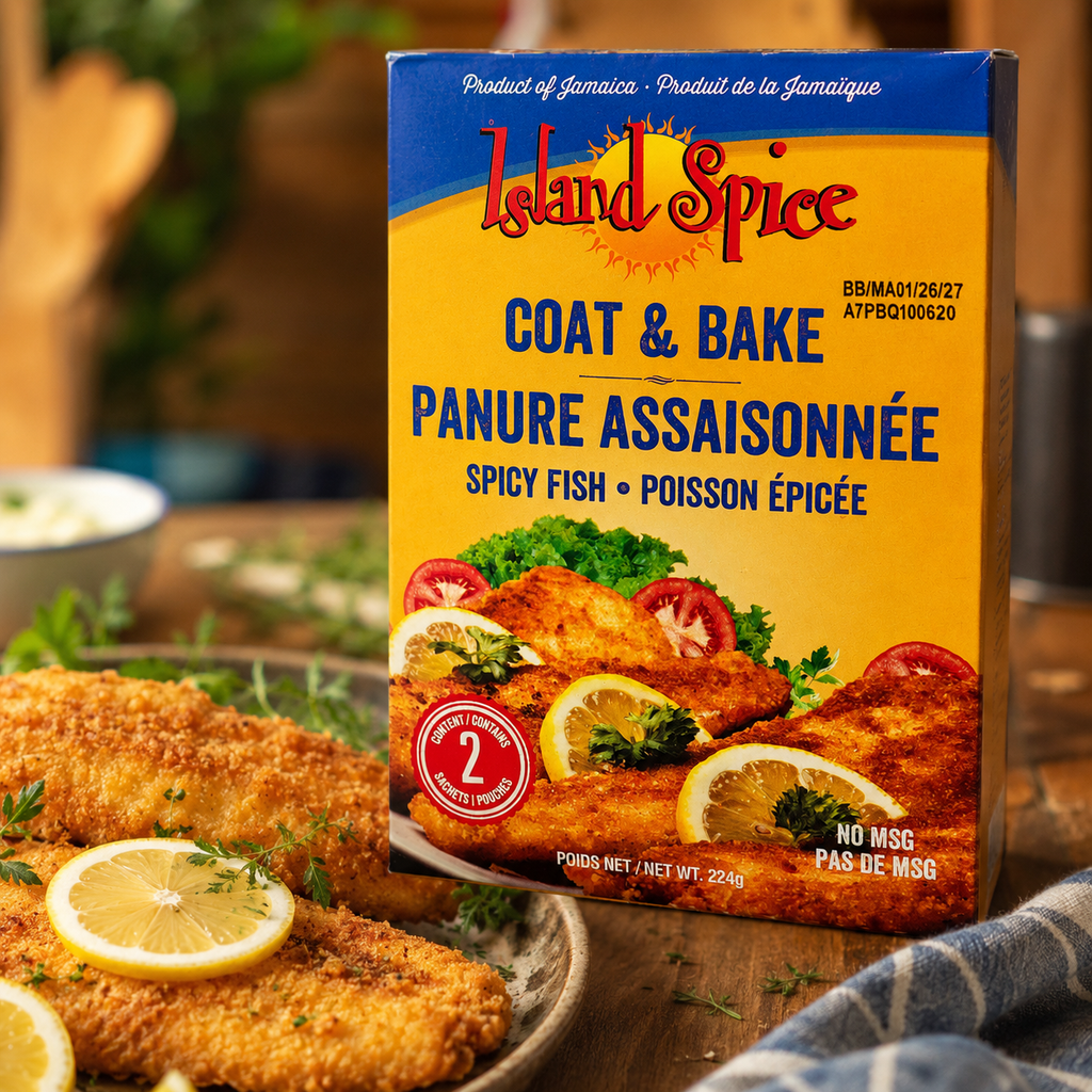 Island Spice Jamaica — Coat & Bake — Spicy Fish