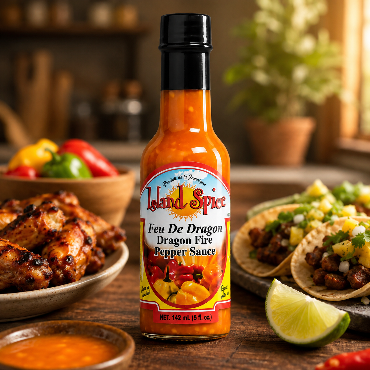 Island Spice Jamaica — Feu du Dragon — Pepper Sauce