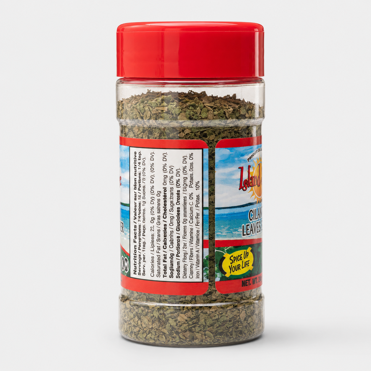Island Spice Jamaica — Feuille de coriandre entière