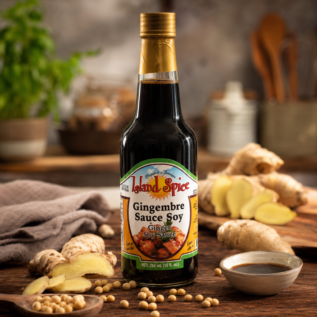 Island Spice Jamaica — Gingembre — Sauce Soy
