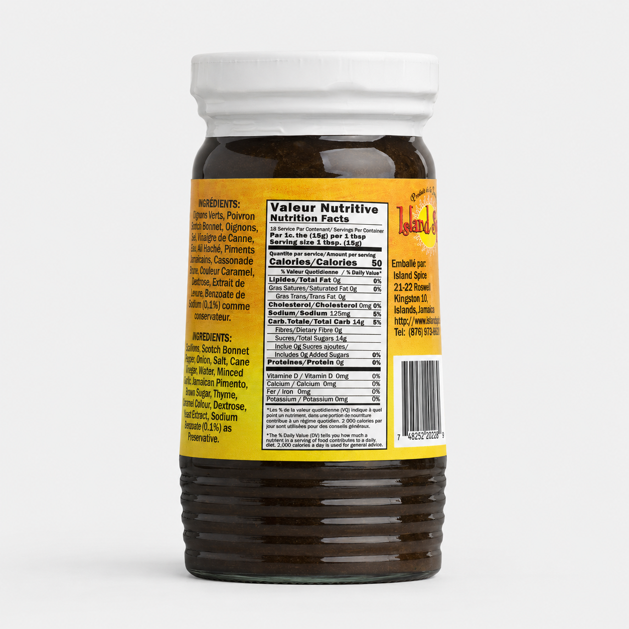 Island Spice Jamaica — Marinade Jamaïcaine Jerk