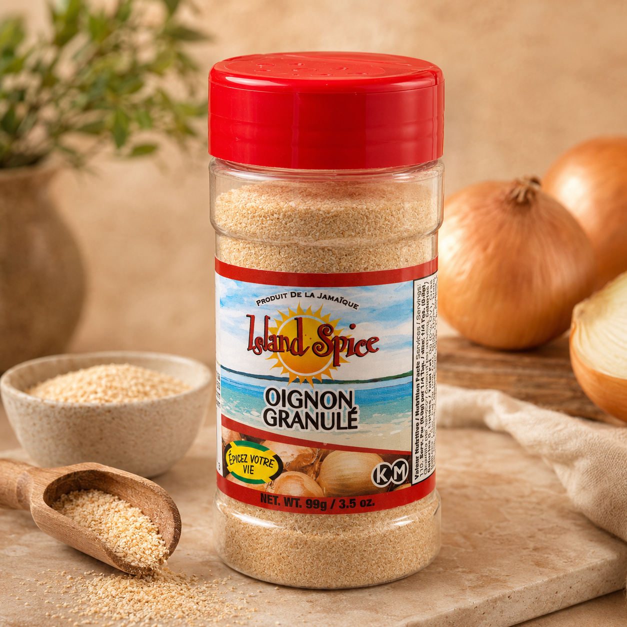 Island Spice Jamaica — Oignon granulé