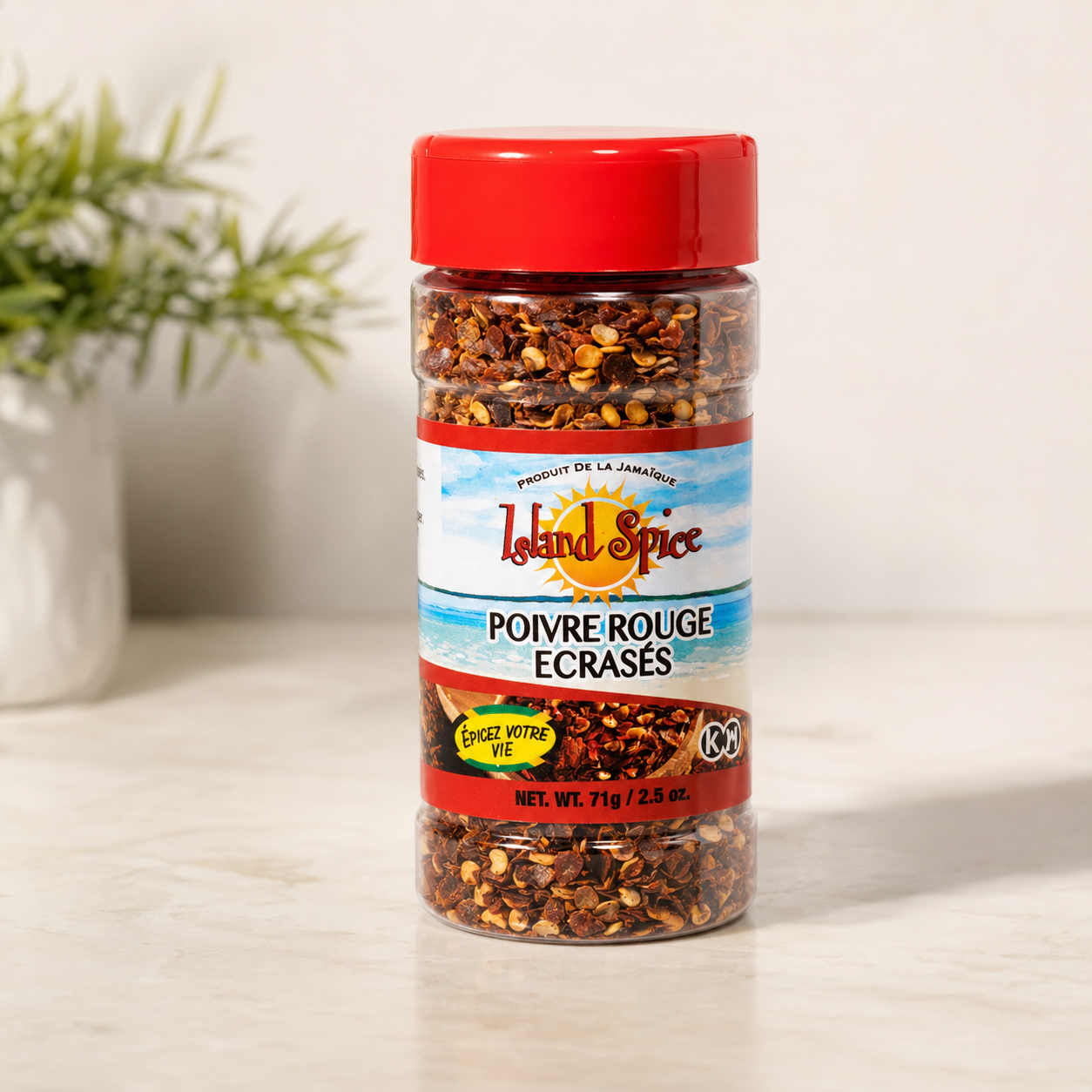 Island Spice Jamaica — Poivre rouge écrasé (Crushed Red Pepper)