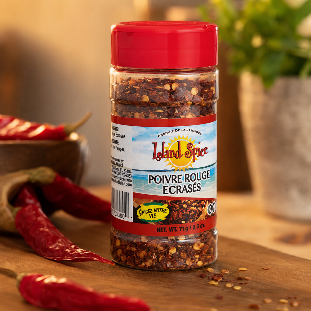 Island Spice Jamaica — Poivre rouge écrasé (Crushed Red Pepper)
