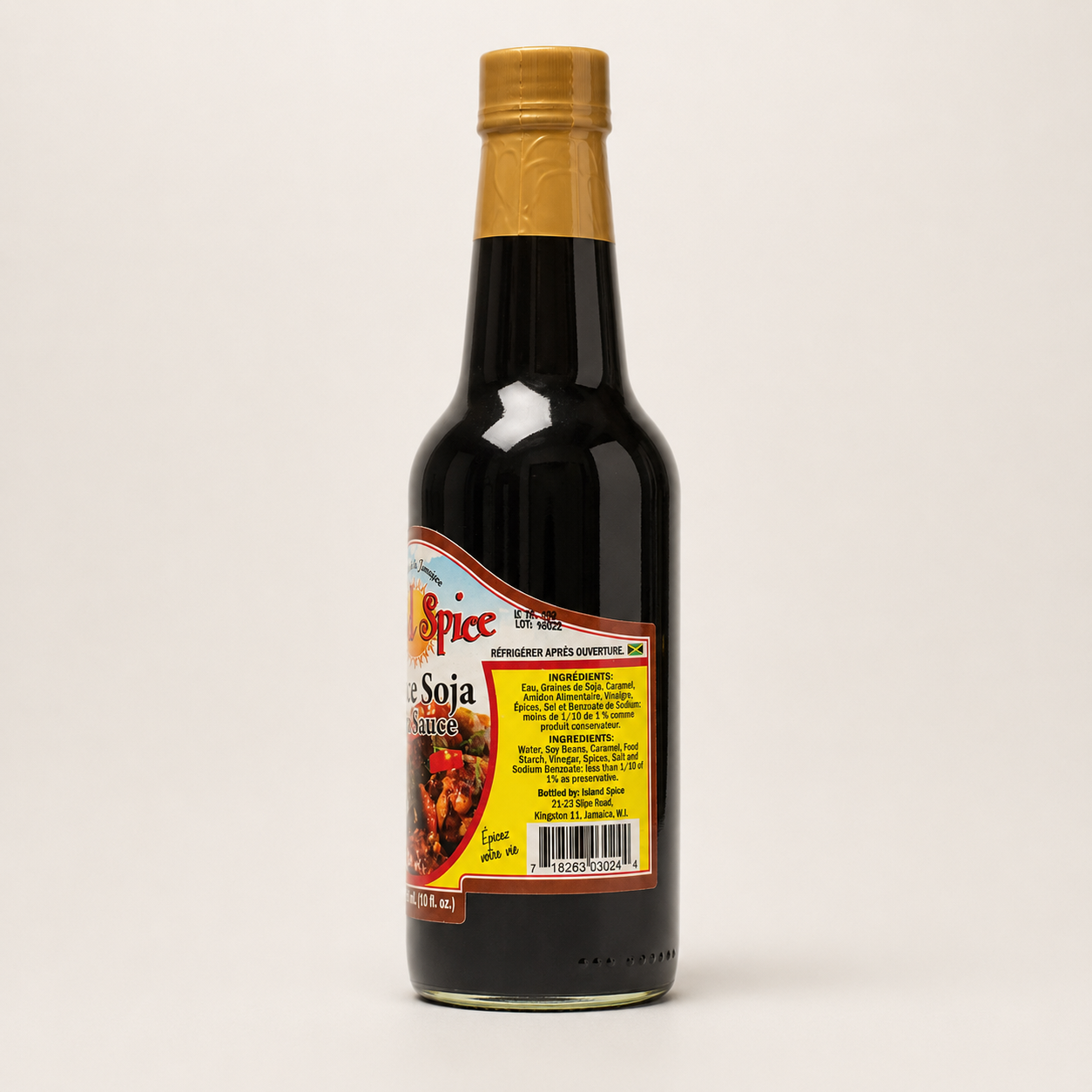 Island Spice Jamaica — Sauce Soja jamaïcaine