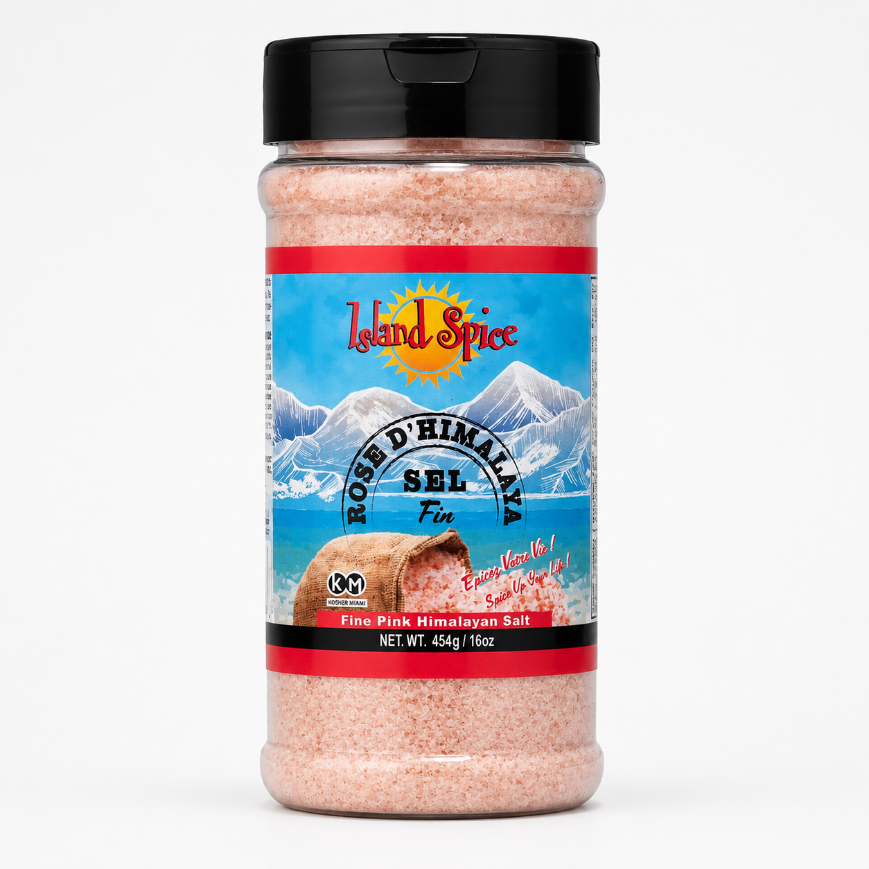Island Spice Jamaica — Sel rose de l'Himalaya fin