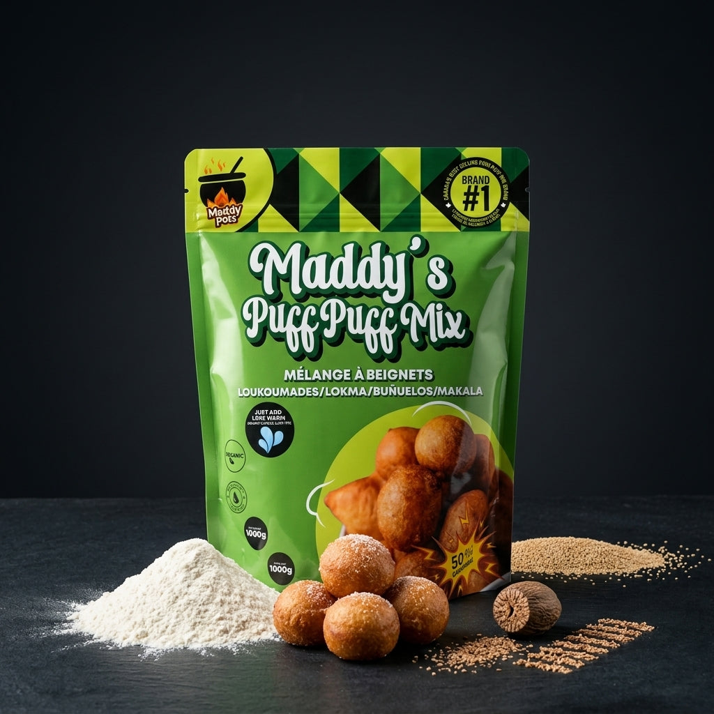 Maddy's Puff Puff Mix — mise en scène