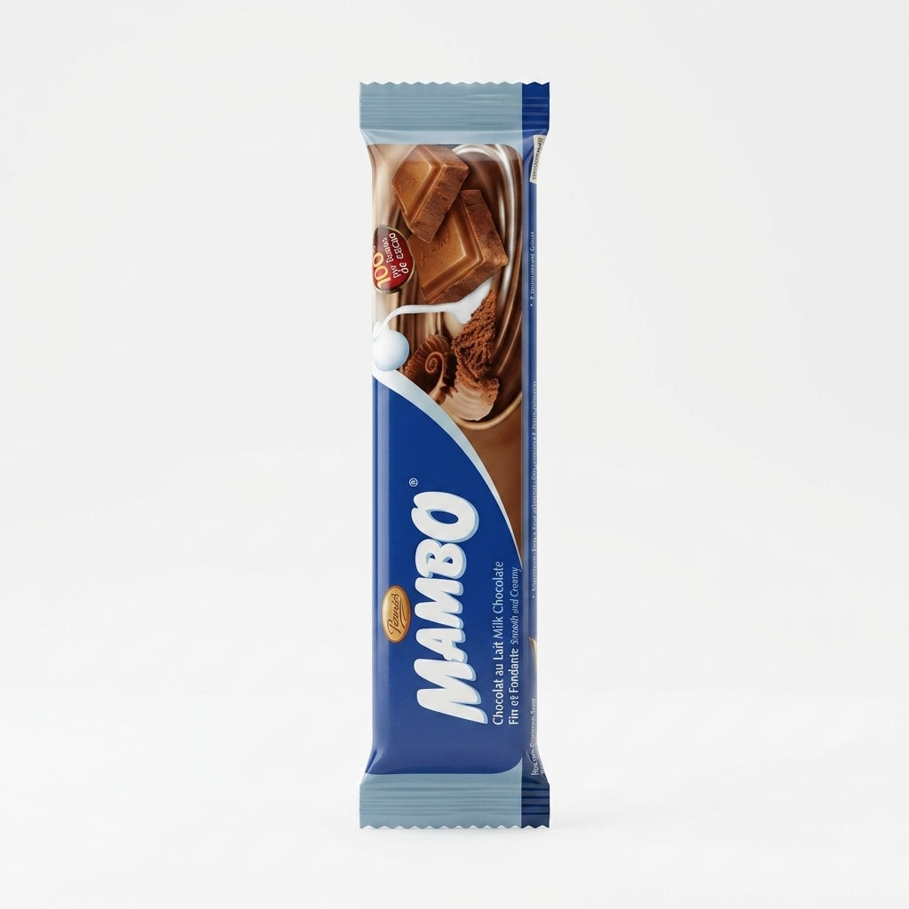 Mambo Chocolat petite barre — packshot fond blanc