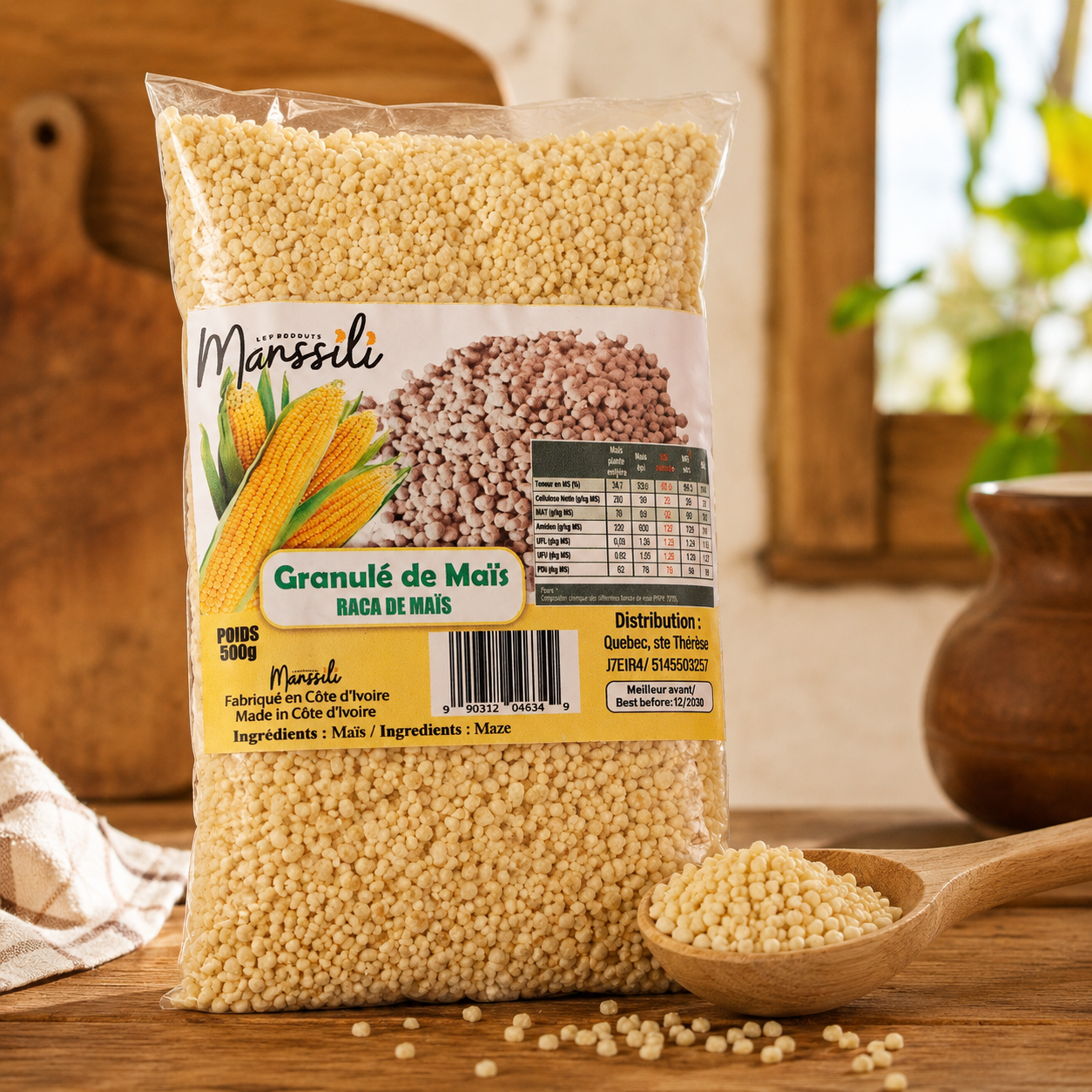 Mansili — Granulé de Maïs