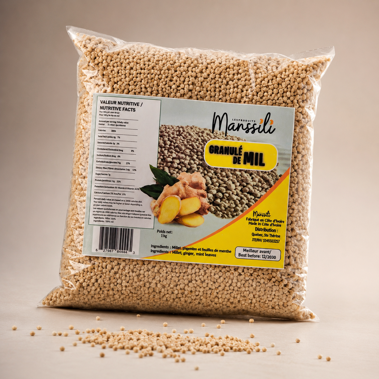 Mansili — Granulé de Mil