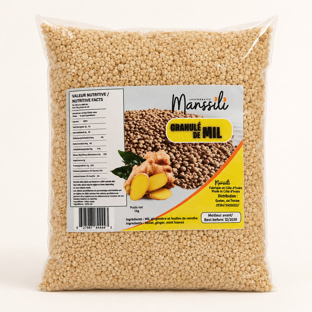 Mansili — Granulé de Mil