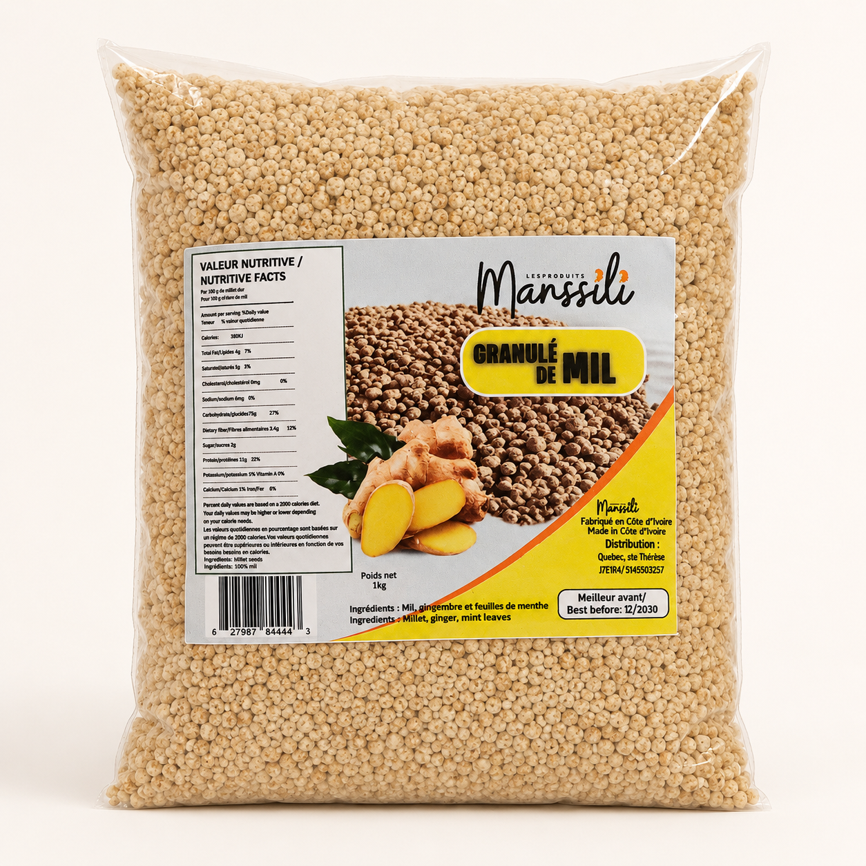 Mansili — Granulé de Mil