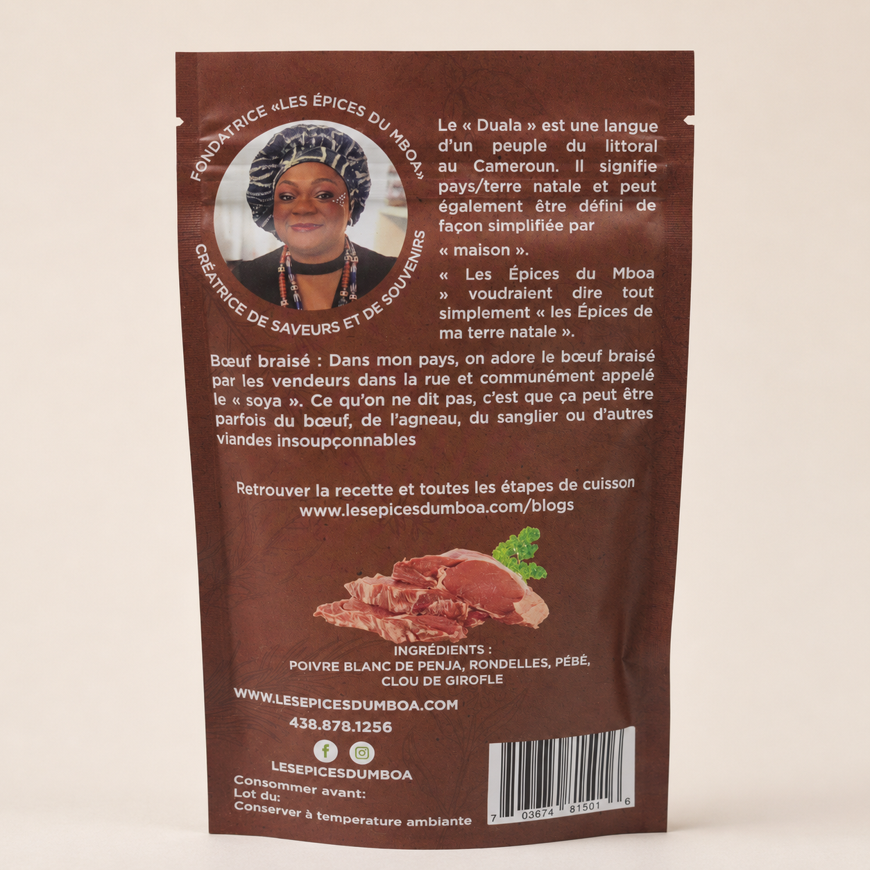 MBOA — Épices Bœuf