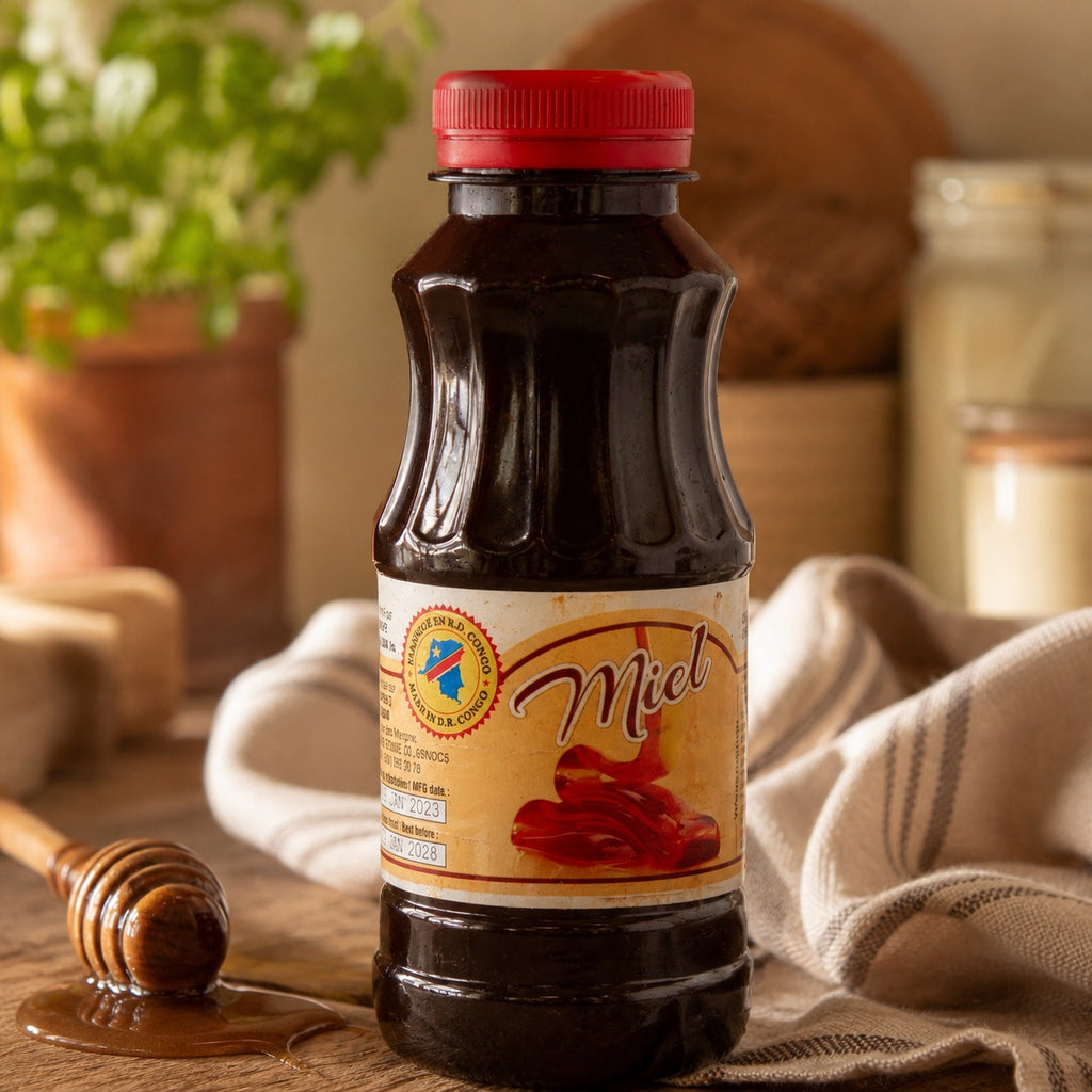 MIEL DU CONGO — MADE IN D.R. CONGO — Miel pur de RDC