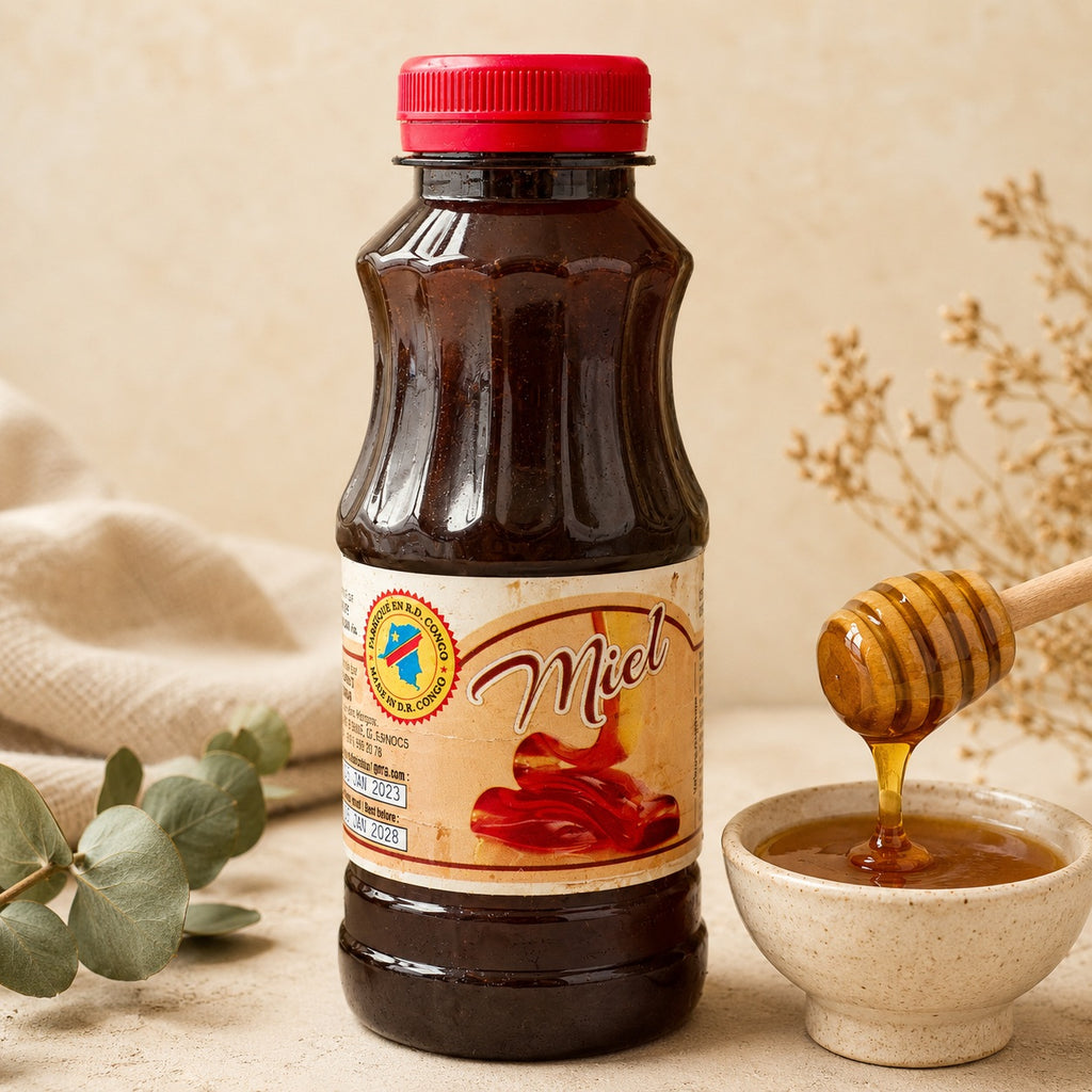 MIEL DU CONGO — MADE IN D.R. CONGO — Miel pur de RDC