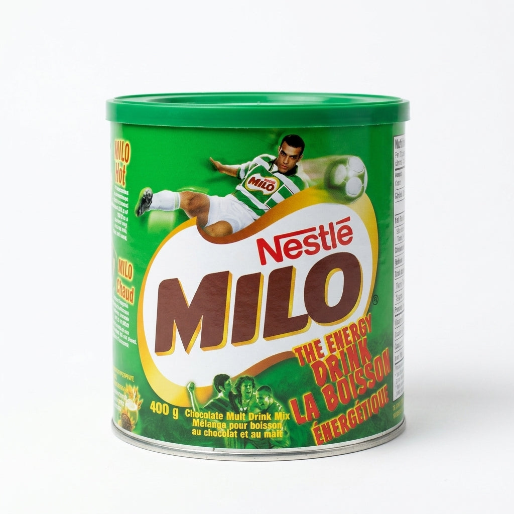 Nestlé Milo 400 g — packshot fond blanc