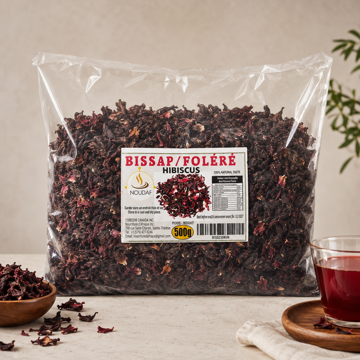 NOUDAF — Bissap / Folere / Hibiscus