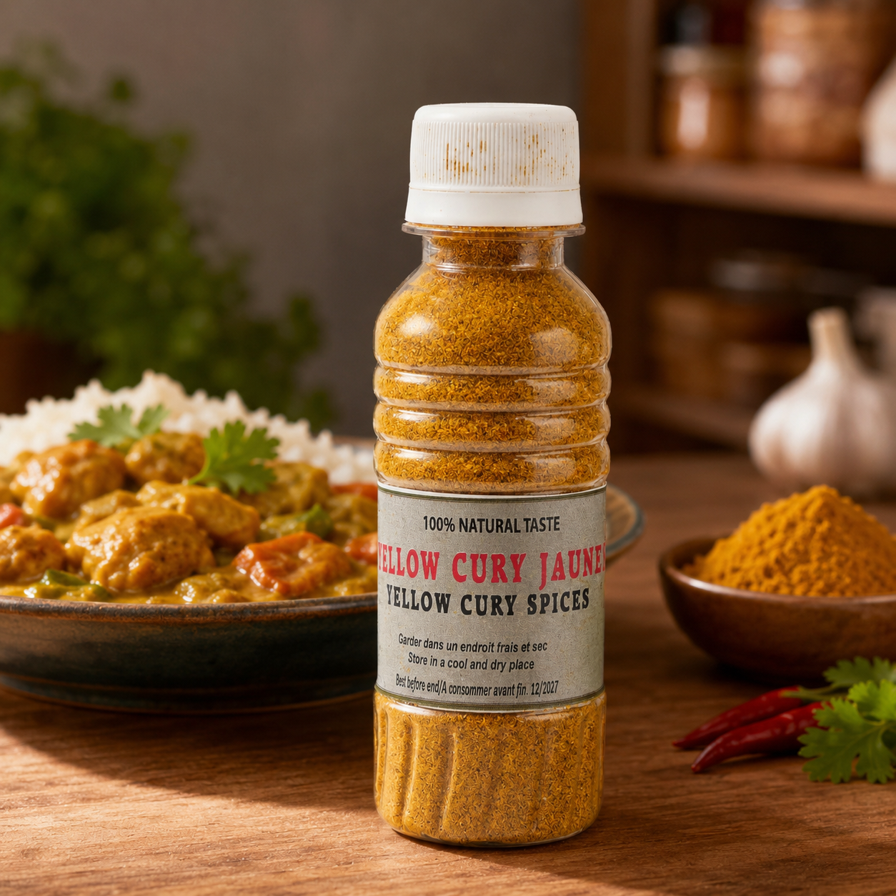 NOUDAF — Curry Jaune (bouteille)
