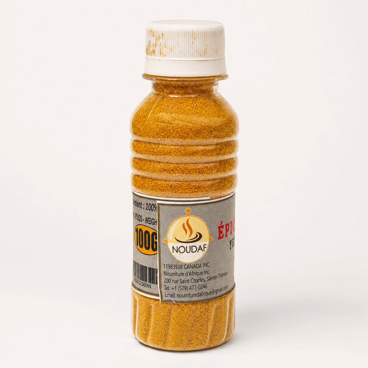 NOUDAF — Curry Jaune (bouteille)