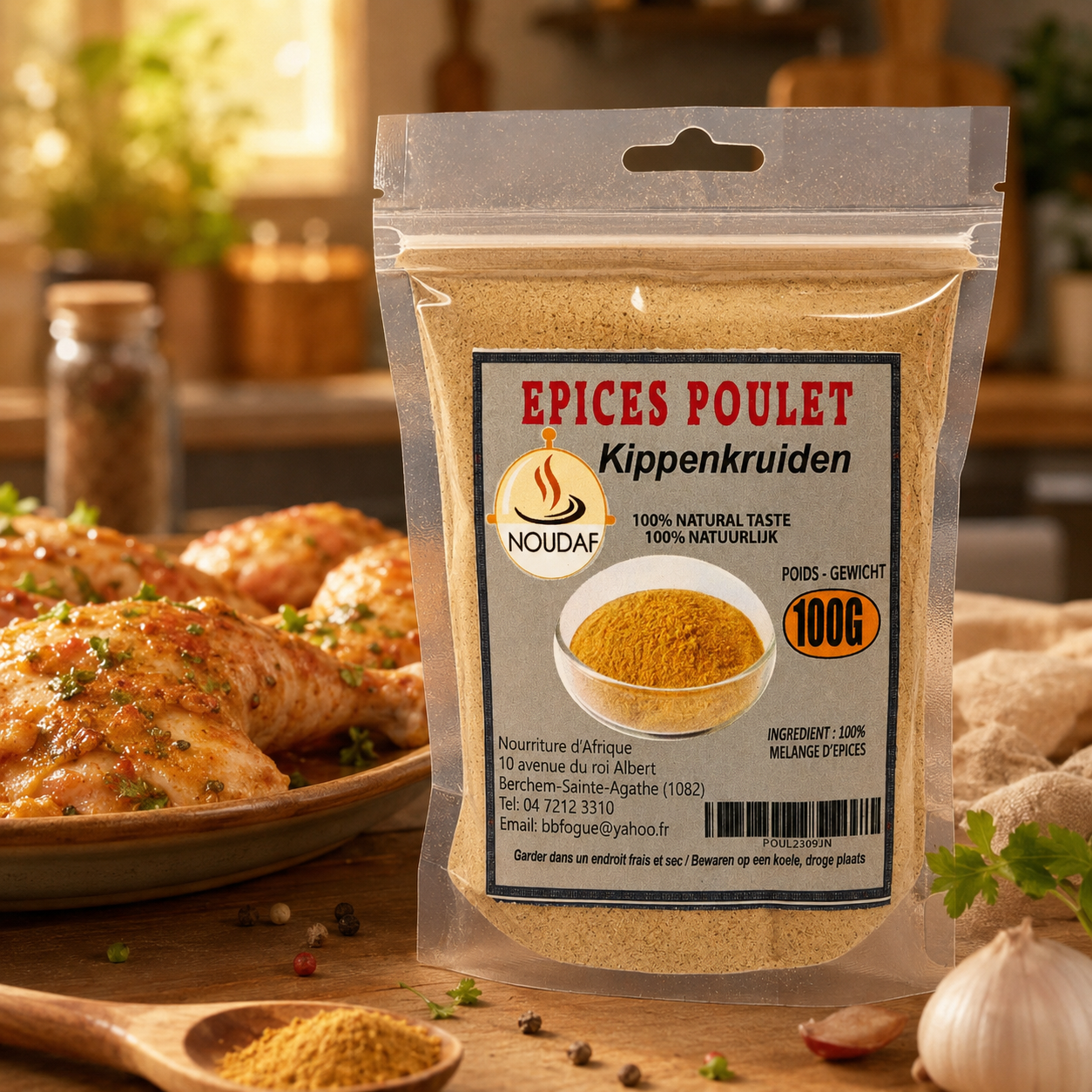 NOUDAF — Épices Poulet (sachet)