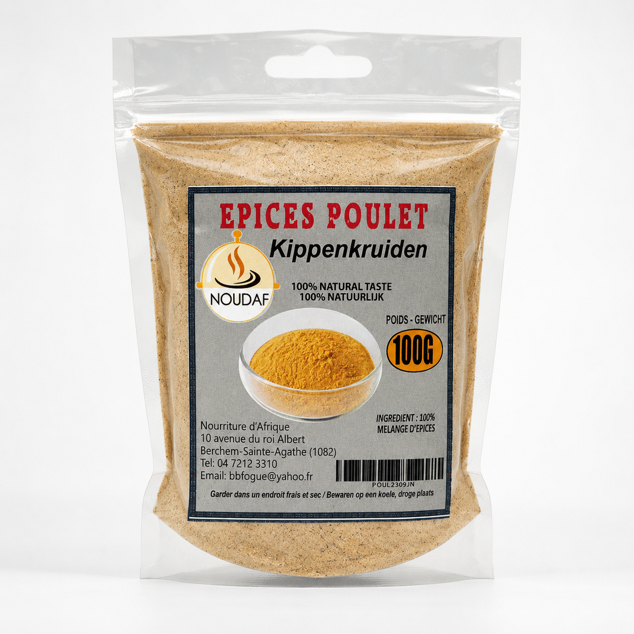 NOUDAF — Épices Poulet (sachet)