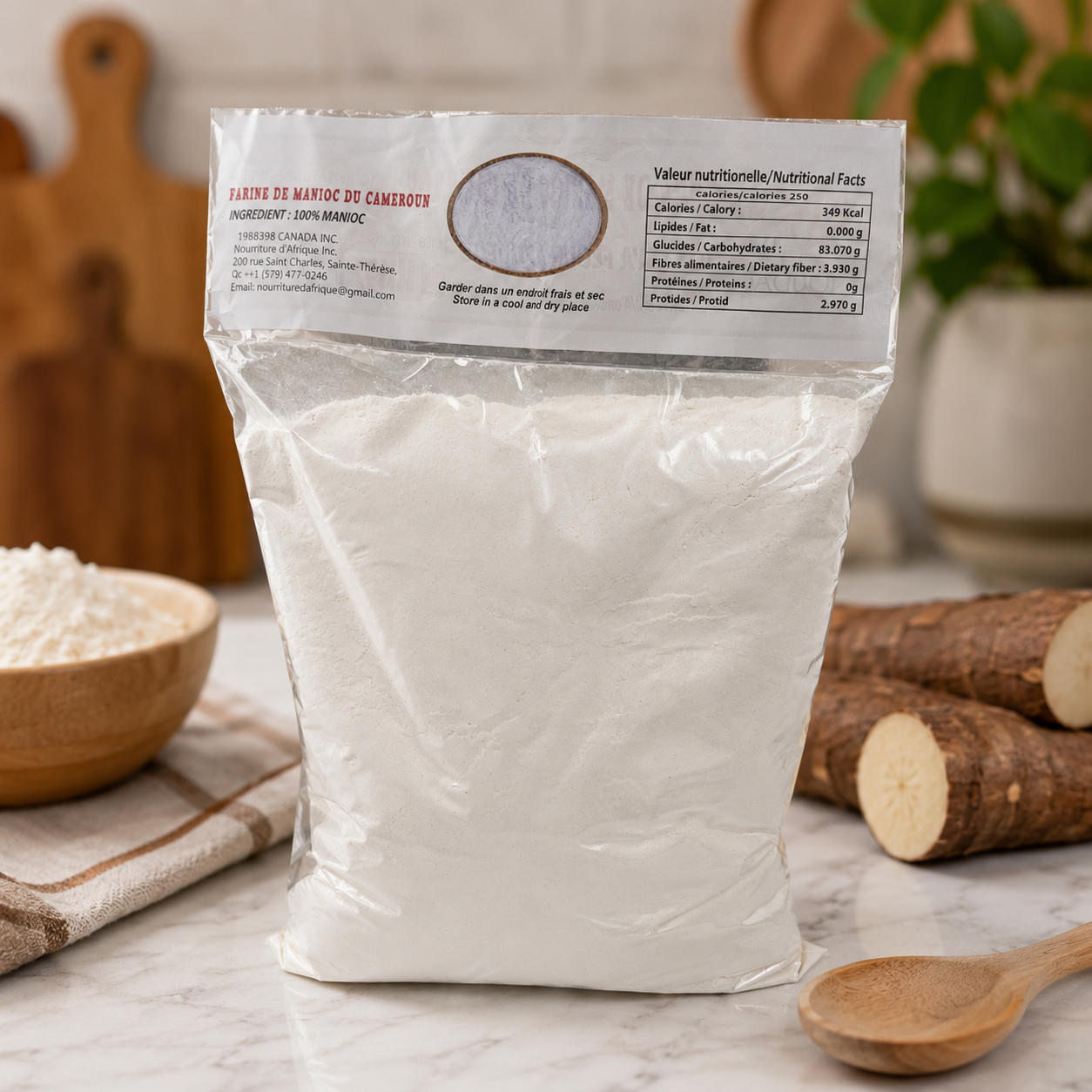 NOUDAF — Farine de Manioc / Foufou