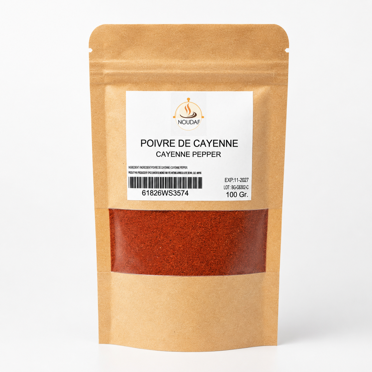 NOUDAF — Poivre de Cayenne