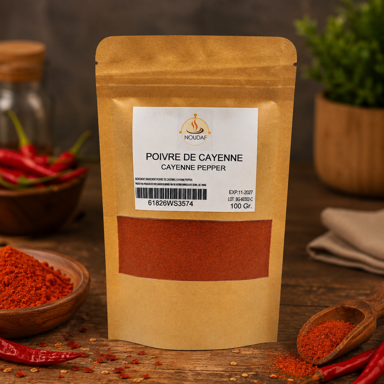 NOUDAF — Poivre de Cayenne