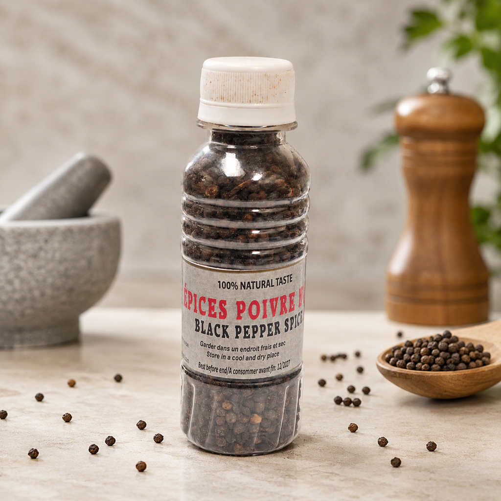 NOUDAF — Poivre Noir Moulu (bouteille)