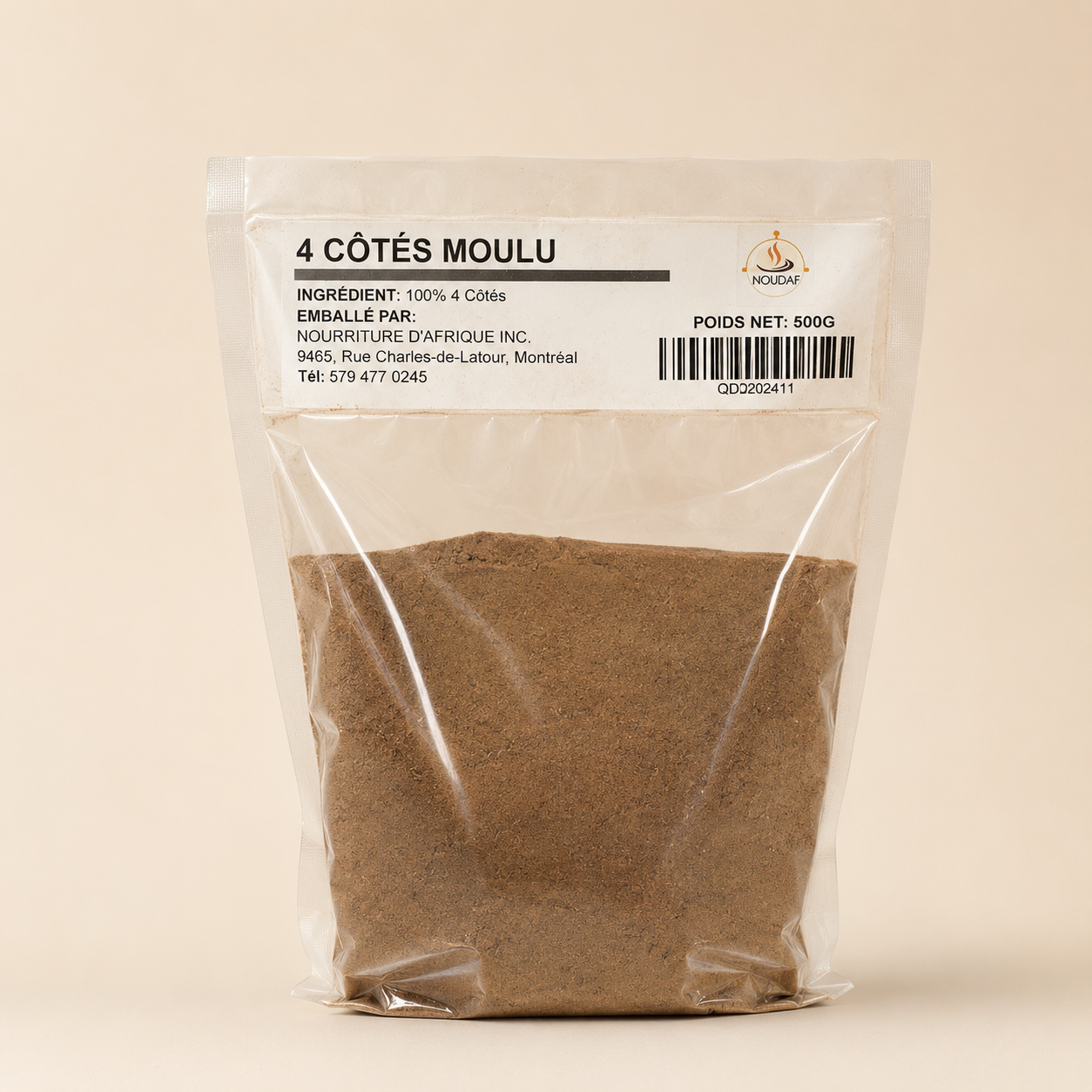 Nourriture d'Afrique — 4 Côtés Moulu (Pebe)