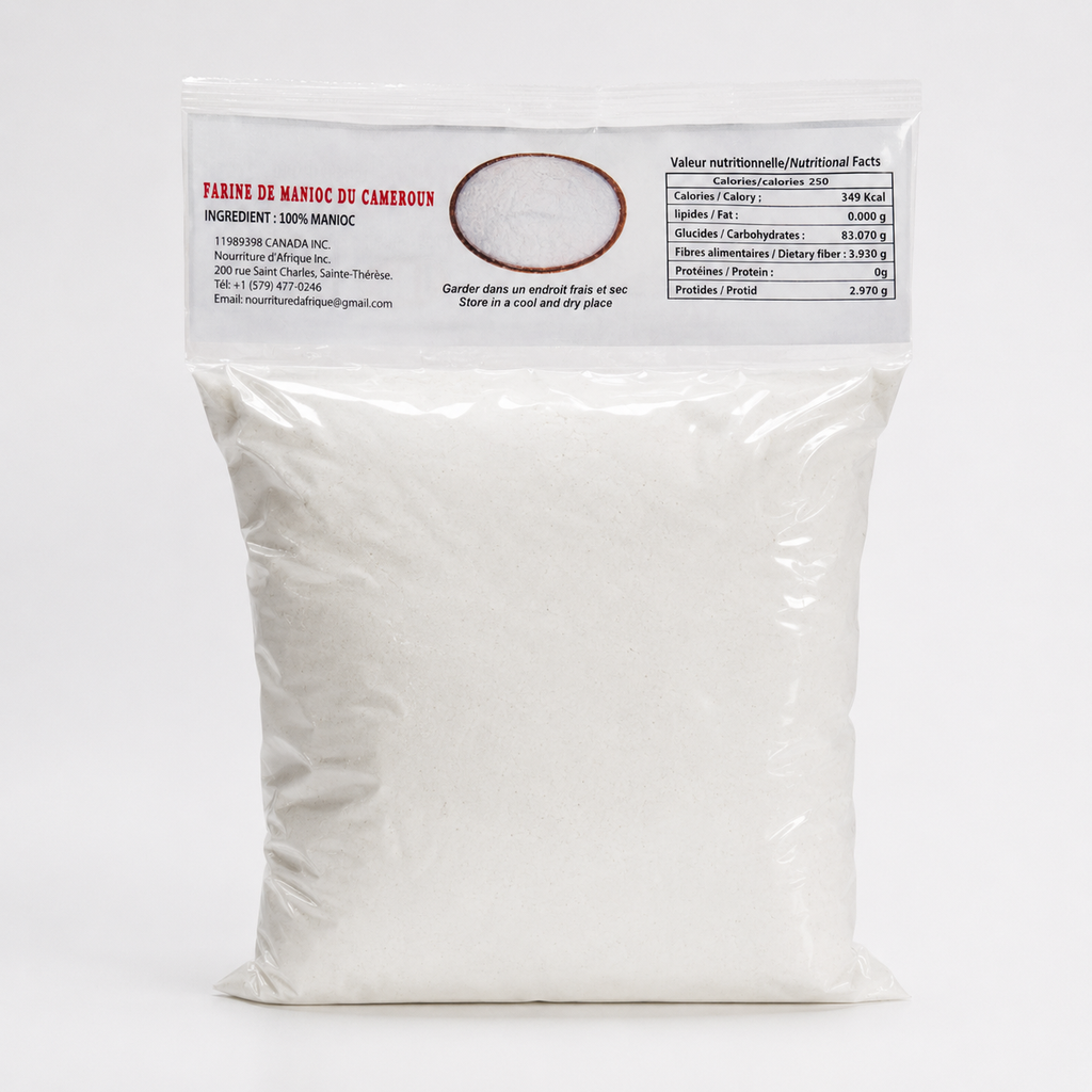 Nourriture d'Afrique — Farine de Manioc
