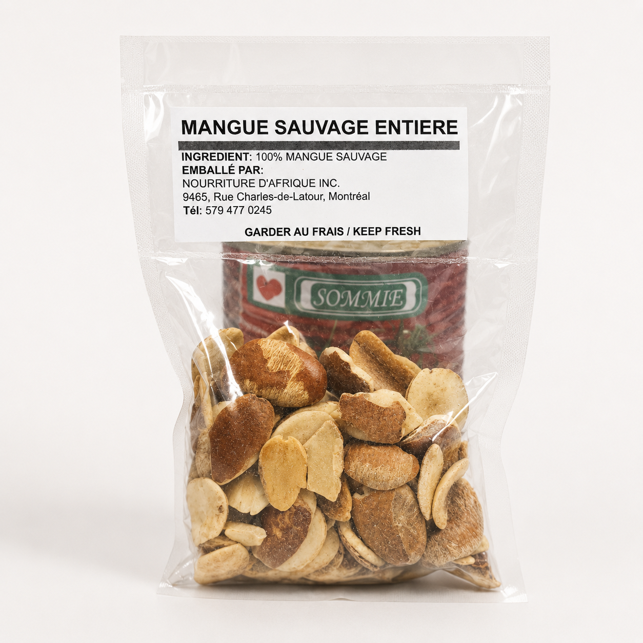 Nourriture d'Afrique — Mangue Sauvage entière (Ogbono)