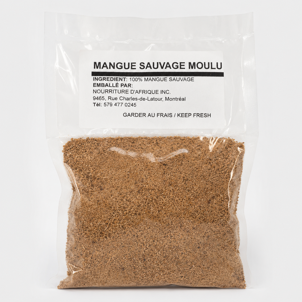 Nourriture d'Afrique — Mangue Sauvage moulue (Ogbono)