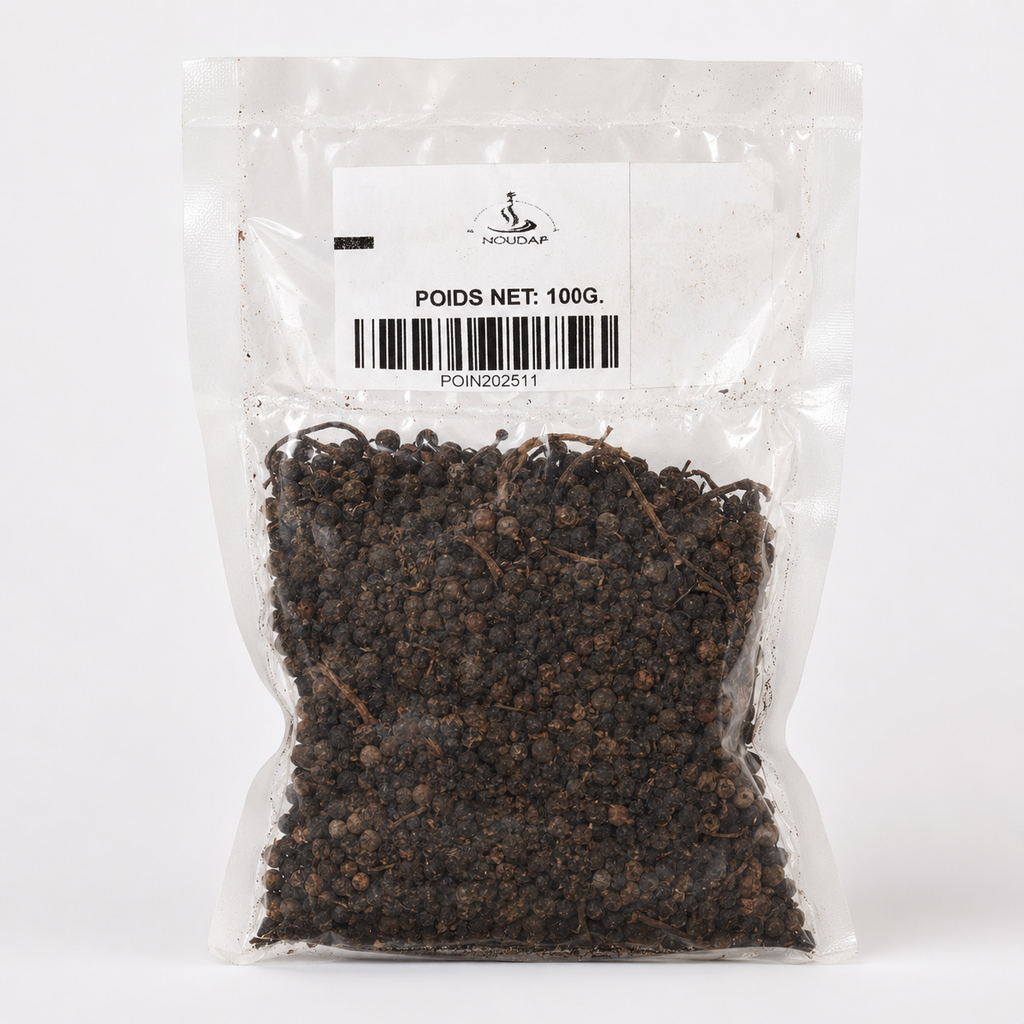 Nourriture d'Afrique — Poivre noir non moulu (grains)