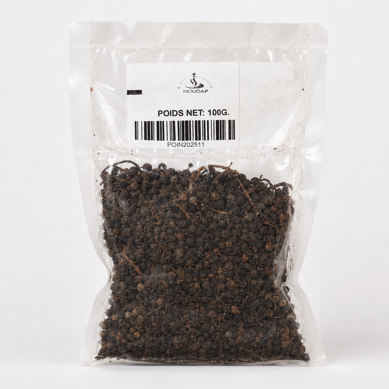 Nourriture d'Afrique — Poivre noir non moulu (grains)